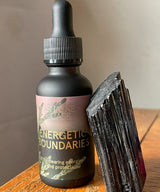 Energetic Boundaries - flower + stone + land essence