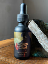 Sacred Sexual flower + stone + land essence