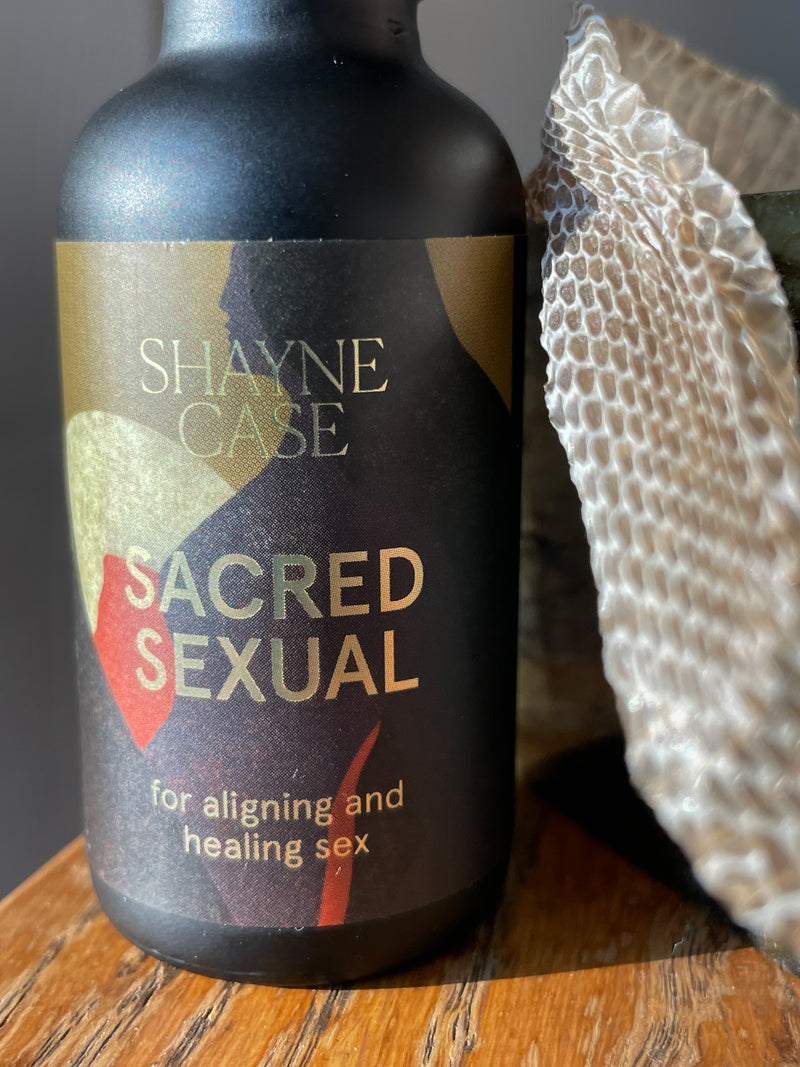 Sacred Sexual flower + stone + land essence